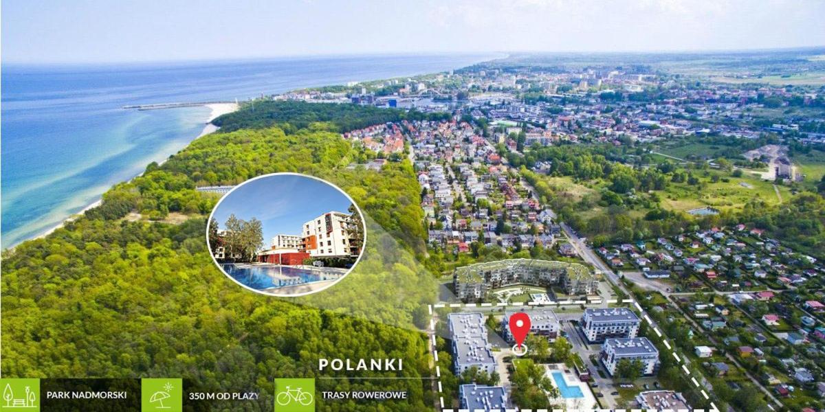 Seaside Polanki Apartments Z Garazem, Klonowa 17E Kolobrzeg Ngoại thất bức ảnh